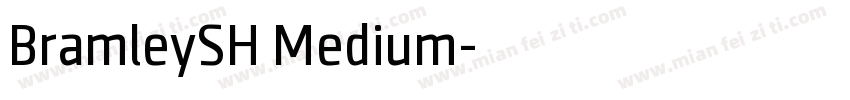 BramleySH Medium字体转换